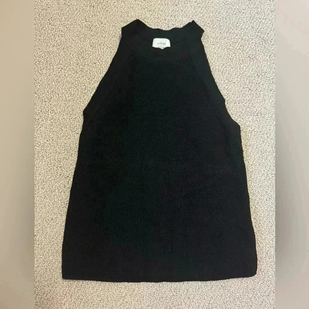 SIZE S NWOT BLACK TANK